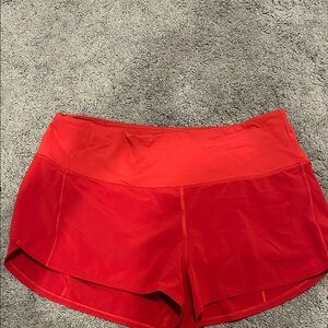 Lululemon Women's Red Shorts